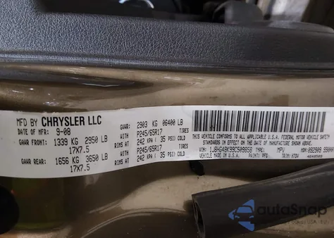 2009 Jeep Commander Sport z USA, uszkodzony, nr VIN 1J8HG48K99C509858